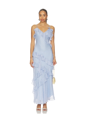 ASTR the Label Amiya Dress in Baby Blue. Size XS. Also in S, M, L, XL.