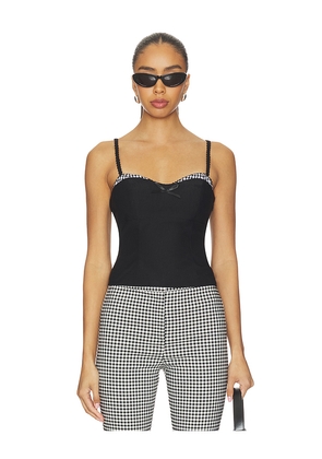 ASTR the Label Amalie Top in Black. Size XS. Also in S, M, L, XL.