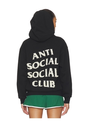 Anti Social Social Club Clutching Pearls Hoodie in Black. Size S. Also in M, L, XL/1X.