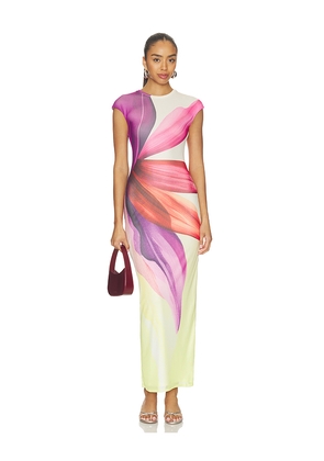 AFRM Cody Dress in Pink,Purple. Size XXS. Also in XS, S, M, XL, XXL, 2X, 3X.