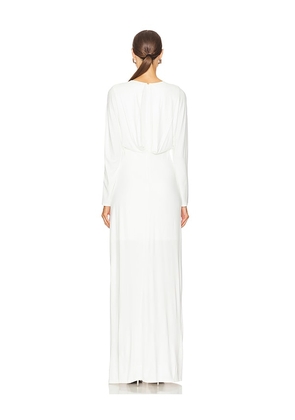 SIMKHAI Maisie Long Sleeve Dress in Ivory. Size 10. Also in 0, 4.