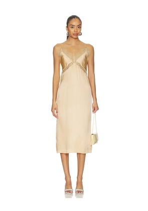 ANINE BING Carissa Dress in Blush. Size XS. Also in S, M, L.