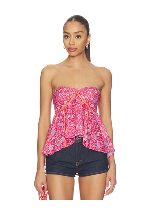 Free People Malia Tube in Pink. Size XS. Also in S, M, L, XL.