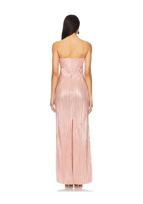 Lovers and Friends Mya Gown in Rose. Size S. Also in XXS, XL.