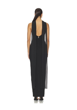 Nookie Martini High Neck Gown in Black. Size XS. Also in M, S.