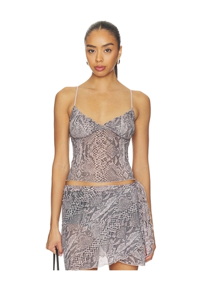 Only Hearts Carla Camisole in Grey. Size S. Also in M, L.