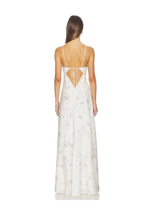 LoveShackFancy Castilla Dress in White. Size XXS. Also in XS, S, L, XL.