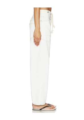 LIONESS Rush Hour Jeans in White. Size S. Also in XXS, XS, M, L.
