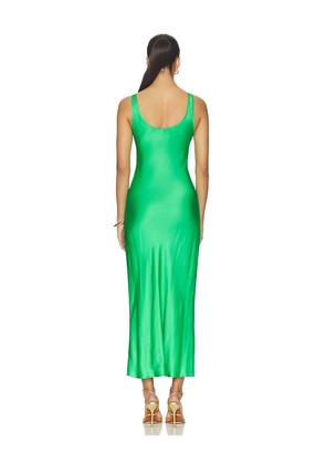 L'AGENCE Akiya Tank Dress in Green. Size XXS. Also in L, M, S.