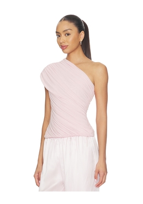 Ronny Kobo Camina Top in Pink. Size S. Also in L, M, XS.