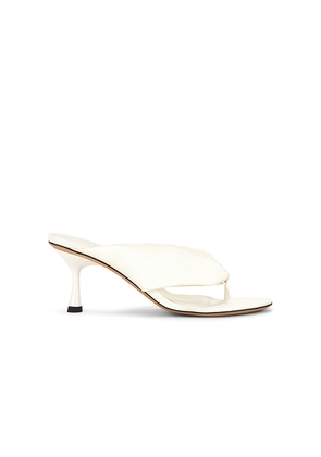 Studio Amelia Paloma Flip Flop Sandal in Ivory. Size 36. Also in 37, 38, 39, 40.