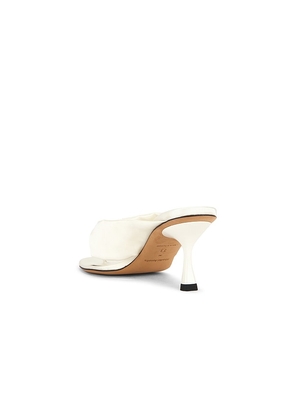 Studio Amelia Paloma Flip Flop Sandal in Ivory. Size 36. Also in 37, 38, 40.