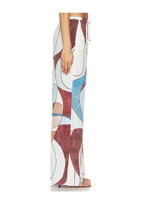 ROAME. Miles Pant in White. Size XS. Also in S, M, XL.