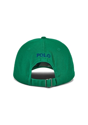 Polo Ralph Lauren Twill Sport Cap in Green.