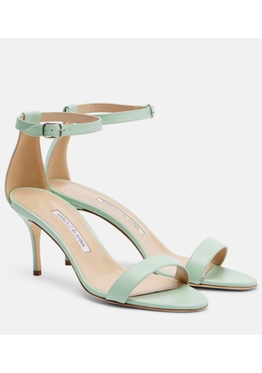 Manolo Blahnik Chaos leather sandals