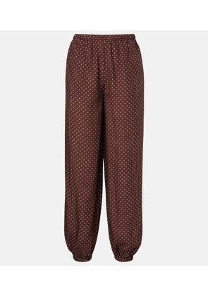 Posse Evie polka-dot balloon pants