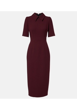 Emilia Wickstead Valletta wool crepe midi dress