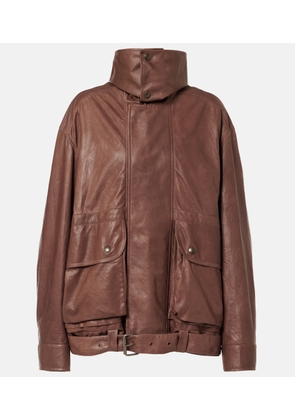 Calvin Klein Collection Isa leather jacket