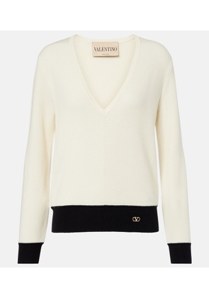 Valentino VLogo wool-blend sweater