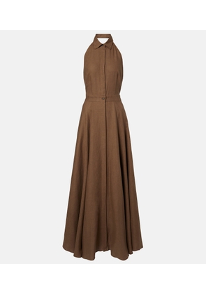 Ralph Lauren Collection Eldred linen maxi dress