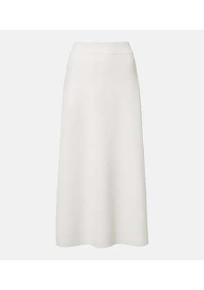 Max Mara Crepe midi skirt