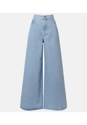 Max Mara High-rise wide-leg jeans