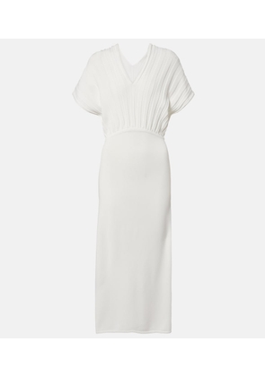 Max Mara Crepe midi dress