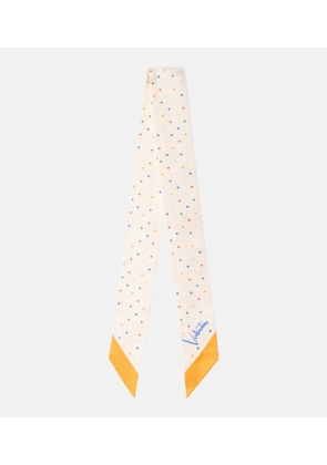 Valentino Starry silk scarf