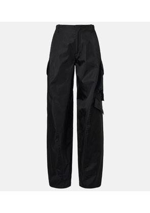 Alaia Taffeta cargo pants