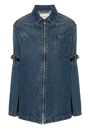 Coperni Hybrid overshirt - Blue