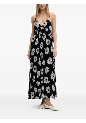 Rip Curl Party Pack floral-print spaghetti-strap maxi dress - Black