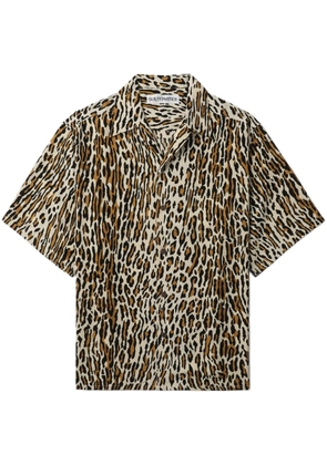 WACKO MARIA leopard-print shirt - Neutrals