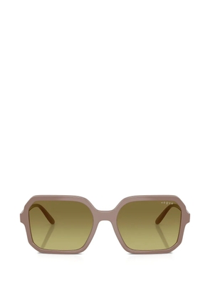 Vogue geometric-frame sunglasses - Neutrals