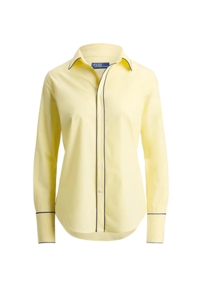 Polo Ralph Lauren piping-detail shirt - Yellow