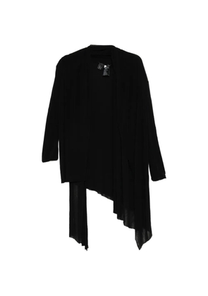 Yohji Yamamoto asymmetric jacket - Black