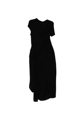 Limi Feu knot-detail asymmetric dress - Black