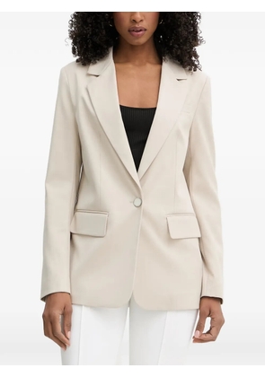 GUESS USA notched-lapels blazer - Neutrals