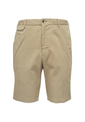 PT Torino button shorts - Neutrals