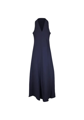 Peter Cohen V-neck sleeveless maxi dress - Blue