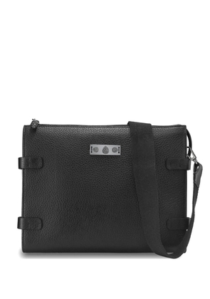 Tyler Ellis Dean pebbled-leather crossbody bag - Black