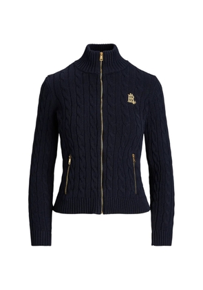 Lauren Ralph Lauren cable knit jacket - Blue