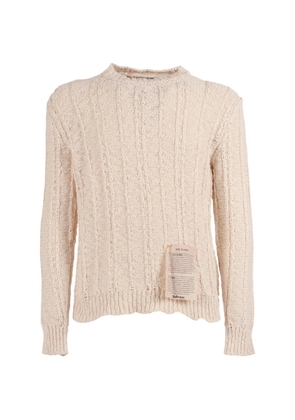 Ballantyne Raw Diamond cable-knit sweater - Neutrals