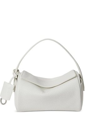 Polo Ralph Lauren small Polo Play Leather Barrel Duffel shoulder bag - White