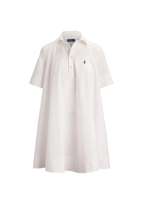 Polo Ralph Lauren A-line mini shirt dress - White