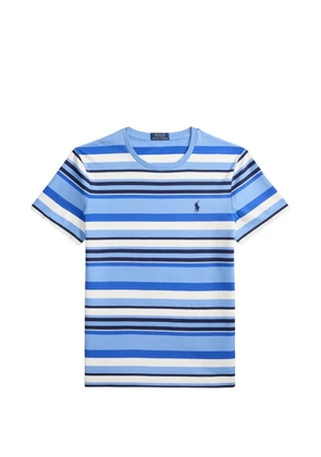 Polo Ralph Lauren striped logo T-shirt - Blue