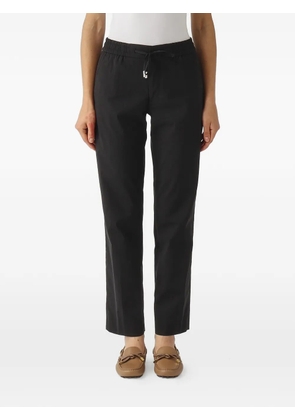 PT Torino drawstring elasticated-waist trousers - Black