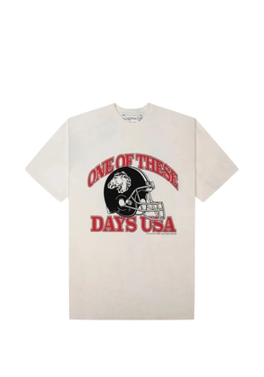One Of These Days Days USA T-Shirt - Neutrals