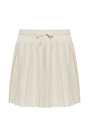 Nike pleated drawstring-waist skirt - Neutrals