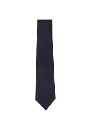 Isaia twill tie - Blue