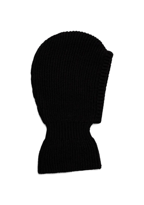NEWLAND ribbed-knit balaclava - Black